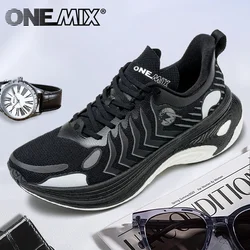 ONEMIX 2024 Sneakers New Shock-absorbing men Running Shoes Non-slip Breathable Lightweight Women Outdoor Sneakers Killer Whale