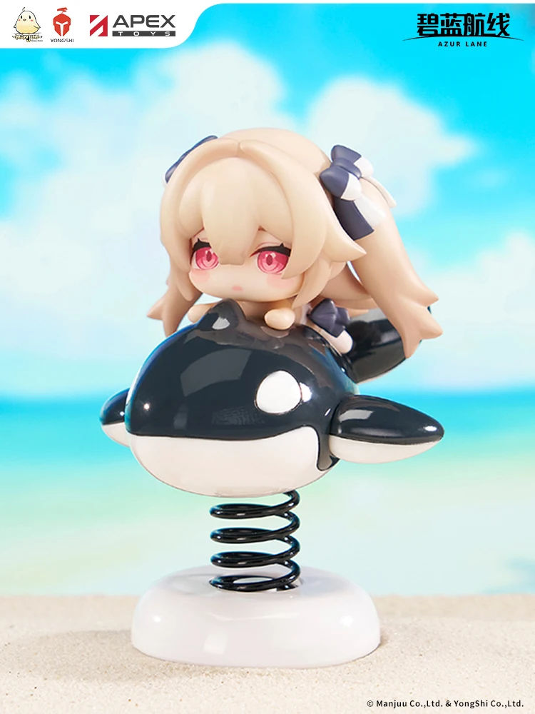 Azur Lane HappyShake Series Anchorage Q-version Bobblehead Display Style Collectible Figure Cute DIY Accessories