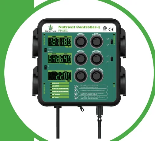 

Greenhouse Hydroponics Equipment PH EC Test Pen Automatic Digital Nutrient Controller