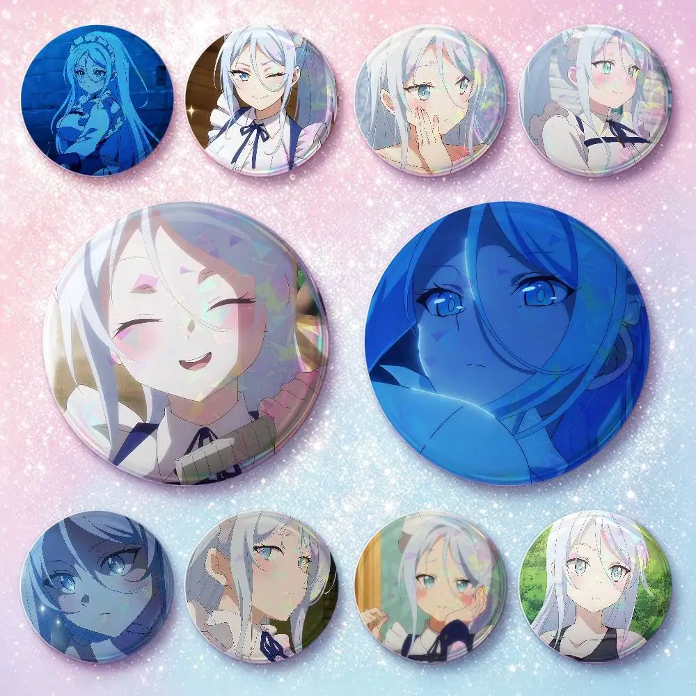 Sylpha Langlis Anime Figure Badges 25 32 44 58 75 Mm Round Cosplay Pin Bag Decor Fans Collect Friends Gifts Brooch Souvenir