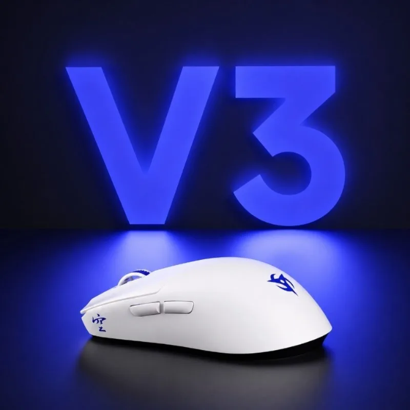 Ninjutso Sora V3 Wireless Mouse Dual Mode 8k AIMNINJA 2PRO 45K PAR2862 300mah E-Sports Gaming Mouse Lightweight PC Gamer GIfts