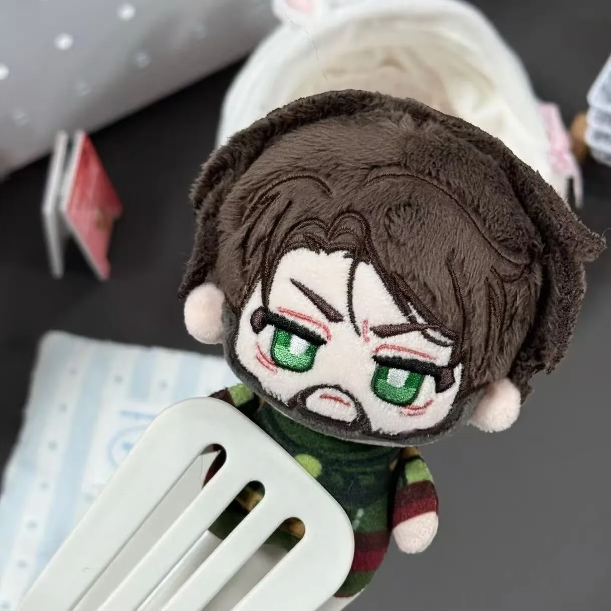 10cm Soldier Boy Plush Doll Collect Mini Print Movie The Boys Stuffed Doll Body Keychain Toys Fan Kids Holiday Birthday Gift