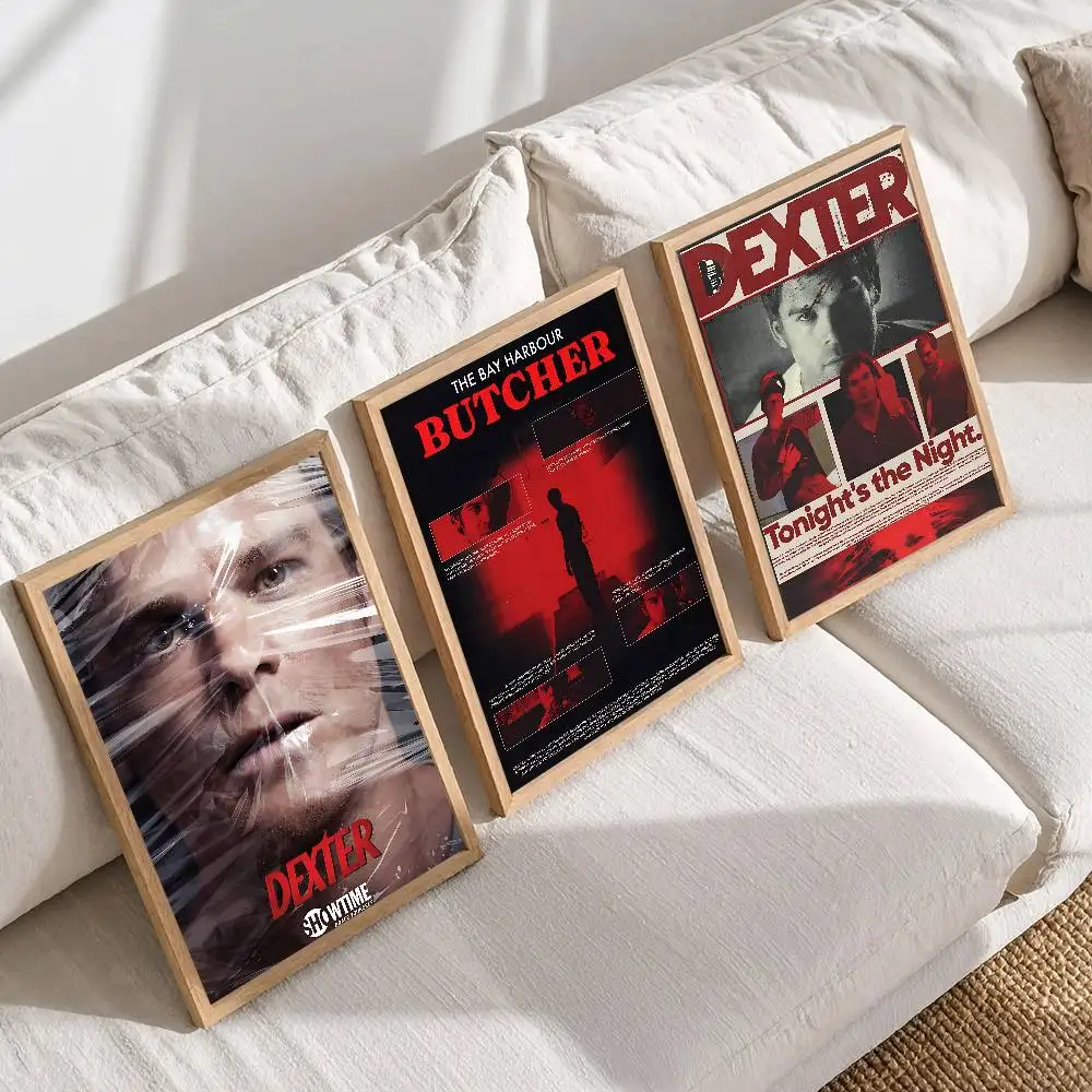ديكستر المشارك الأمريكية الكلاسيكية الرعب تلفزيوني المشارك طباعة لغرفة النوم غرفة المعيشة ديكور المنزل اللوحة جدار الفن HD صورة جدارية