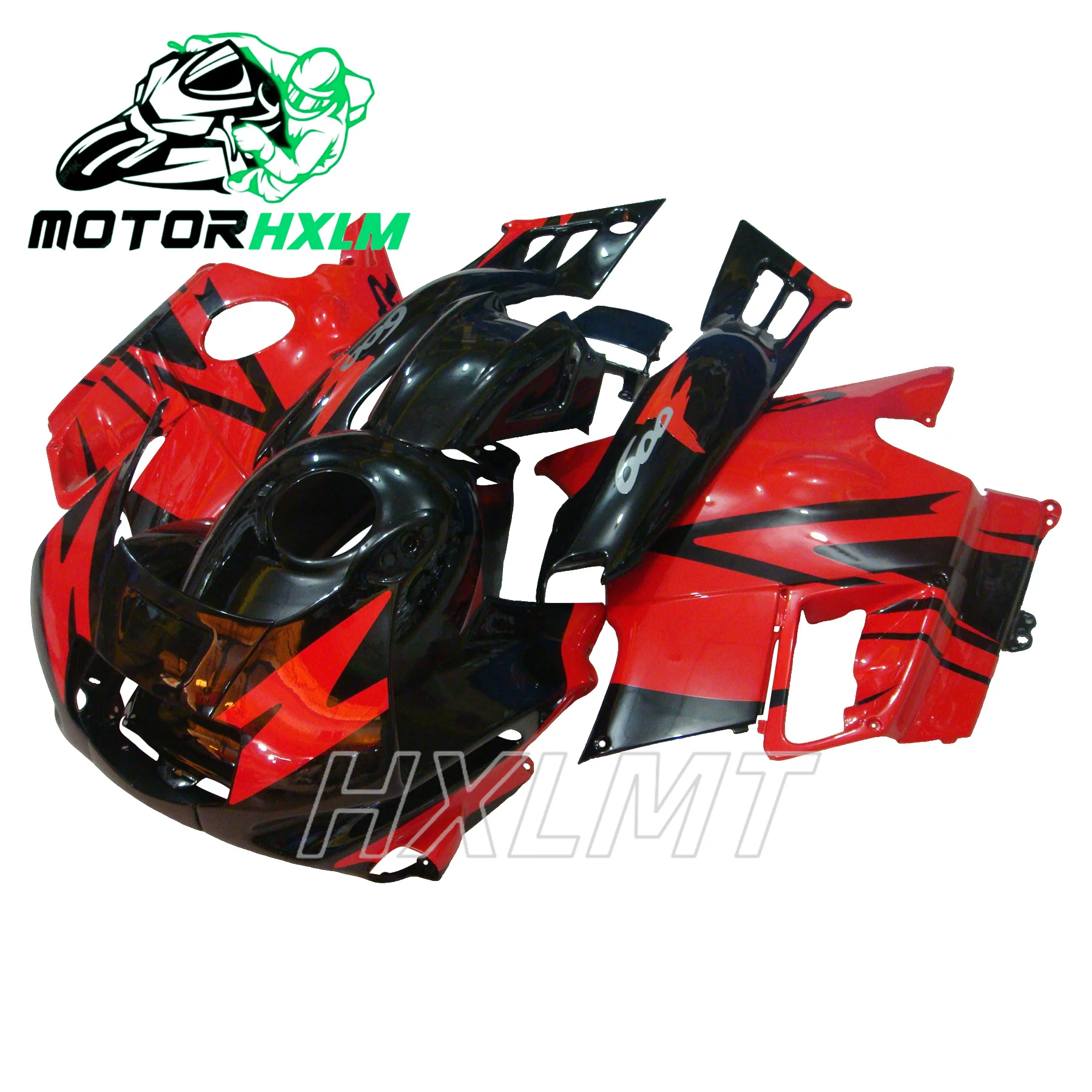 

For Honda CBR600 F2 1991-1994 Motorcycle Full Fairing Kit Bodywork Fairing ABS Injection Molded Plastic Shell Panel Assembly Set