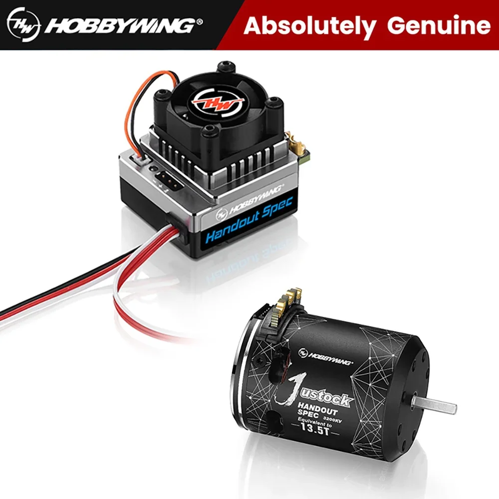 HOBBYWING XERUN XR10 60A Sensored Brushless ESC Motor Combo for 1