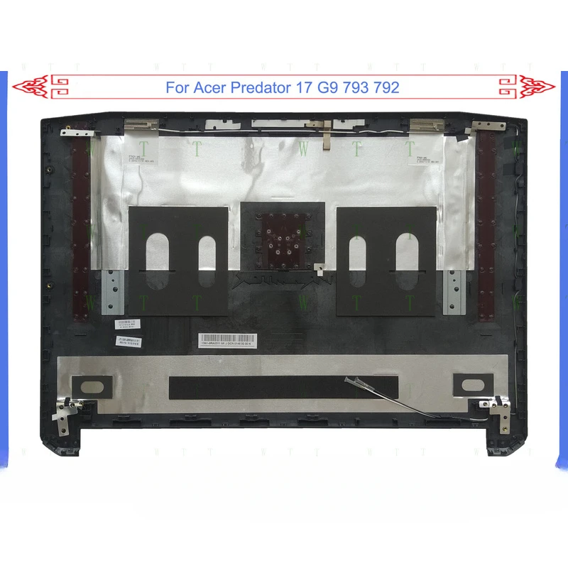 TTT   New For Laptop Acer Predator 17 G9 793 792 LCD Back Cover / Upper Case Palmrest