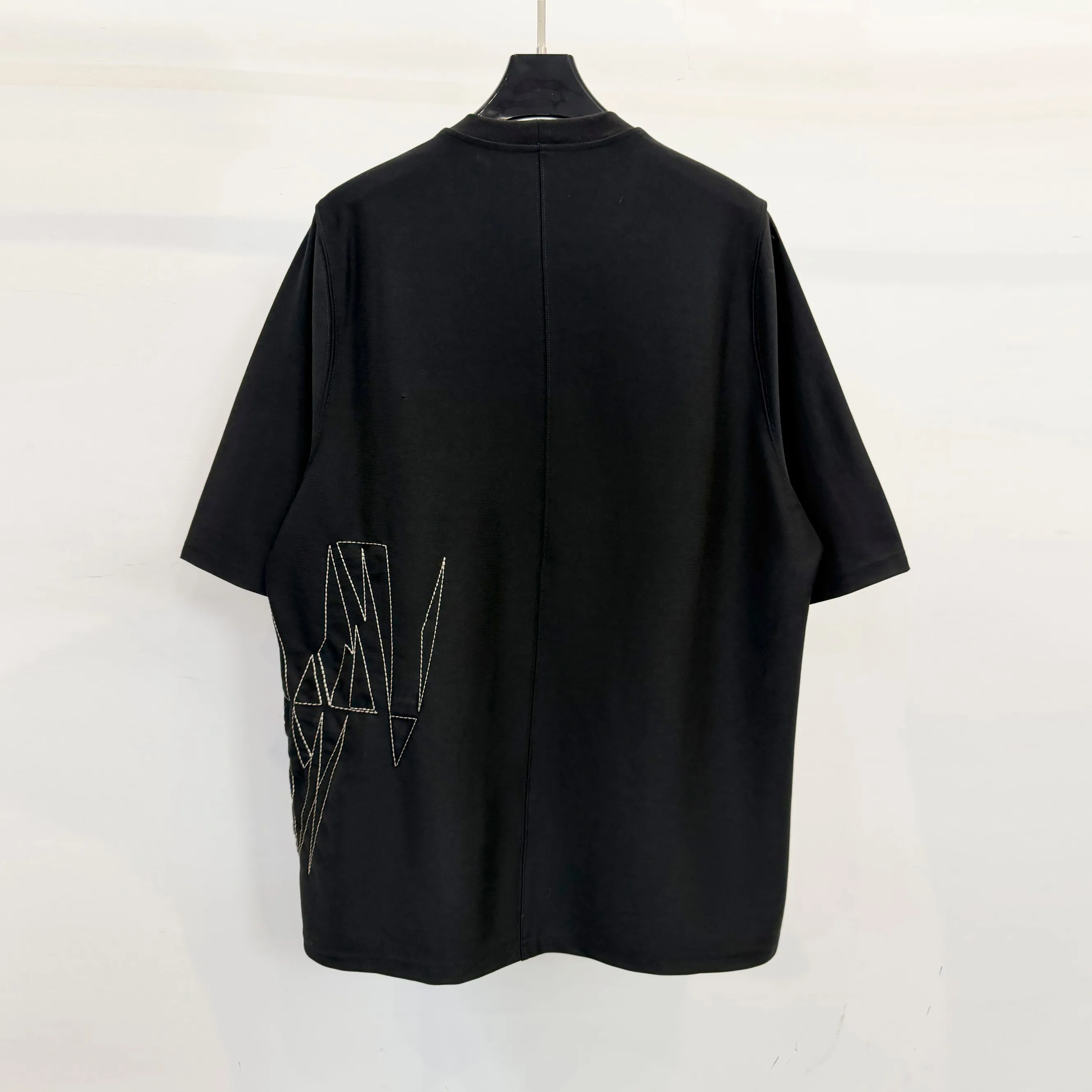 Owen Seak Men's T Shirt OverSized Casual 100% Cotton Gothic Men's Clothing Tops Tees Summer Designer Solid Shirt Blc