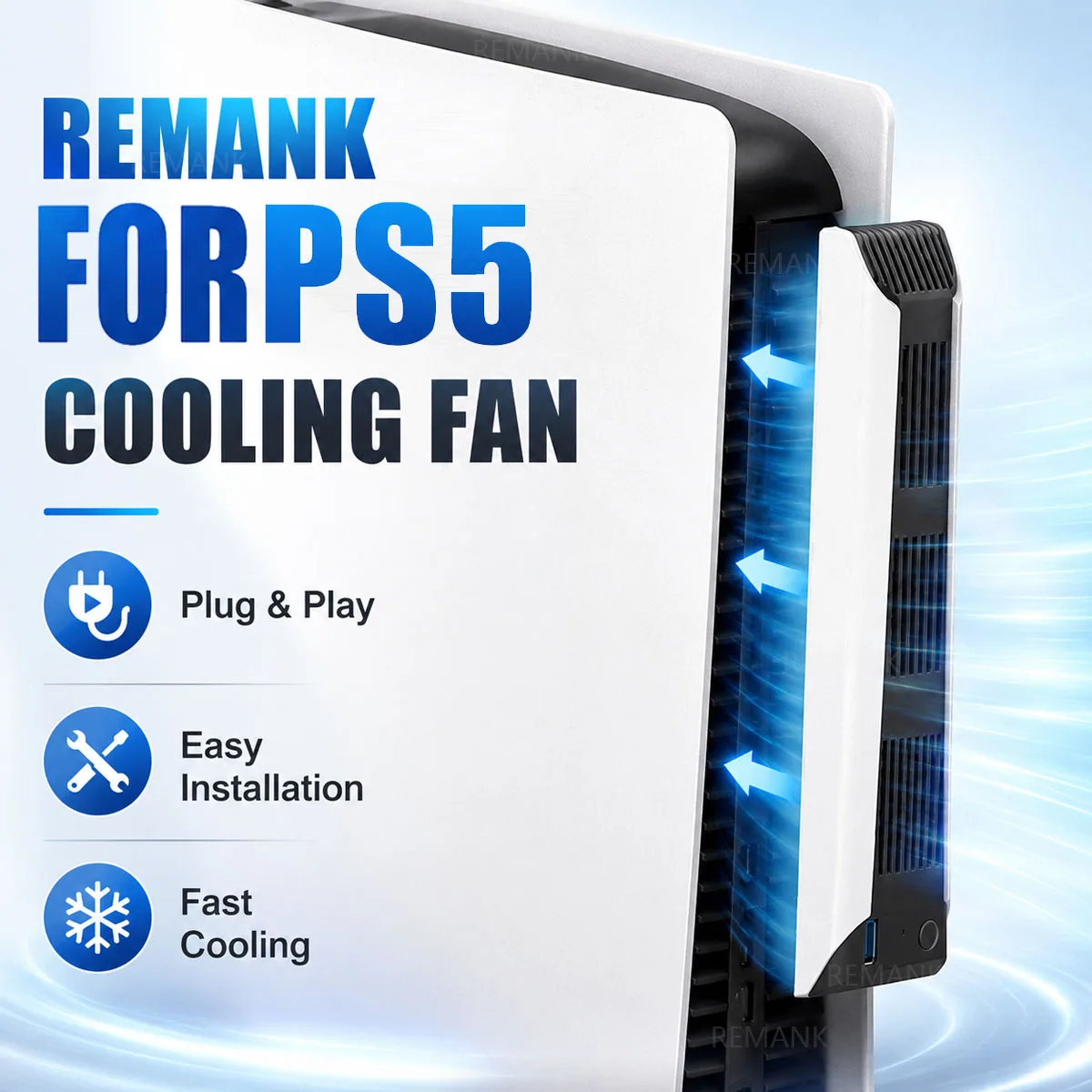 #7 Best Rated PS5 Vertical Stand With Fan to Buy in 2026