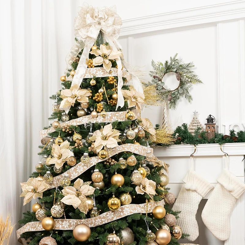 2/4 قطعة 42 سنتيمتر بريق التوت الجذعية الحلي الاصطناعي فروع لامعة لشجرة عيد الميلاد الديكور المنزل عيد الميلاد زخرفة 2025 نافيداد #3