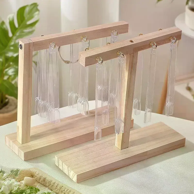 T/L على شكل أظافر صناعية ملونة بطاقة عرض موقف هلام البولندية قالب مسمار الفن نصائح عينة حامل مسمار البولندية ممارسة الرف #3