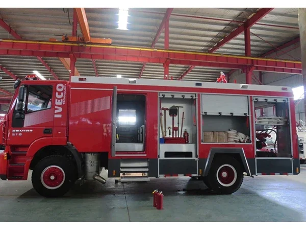 Iveco 8000L Water Foam Fire Fighting Rescue Truck