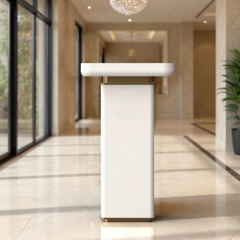 

Добро пожаловать Свет Роскошные стойки регистрации Простые современные стойки регистрации Офисная мебель из нержавеющей стали Военное ДелоZY40JDT