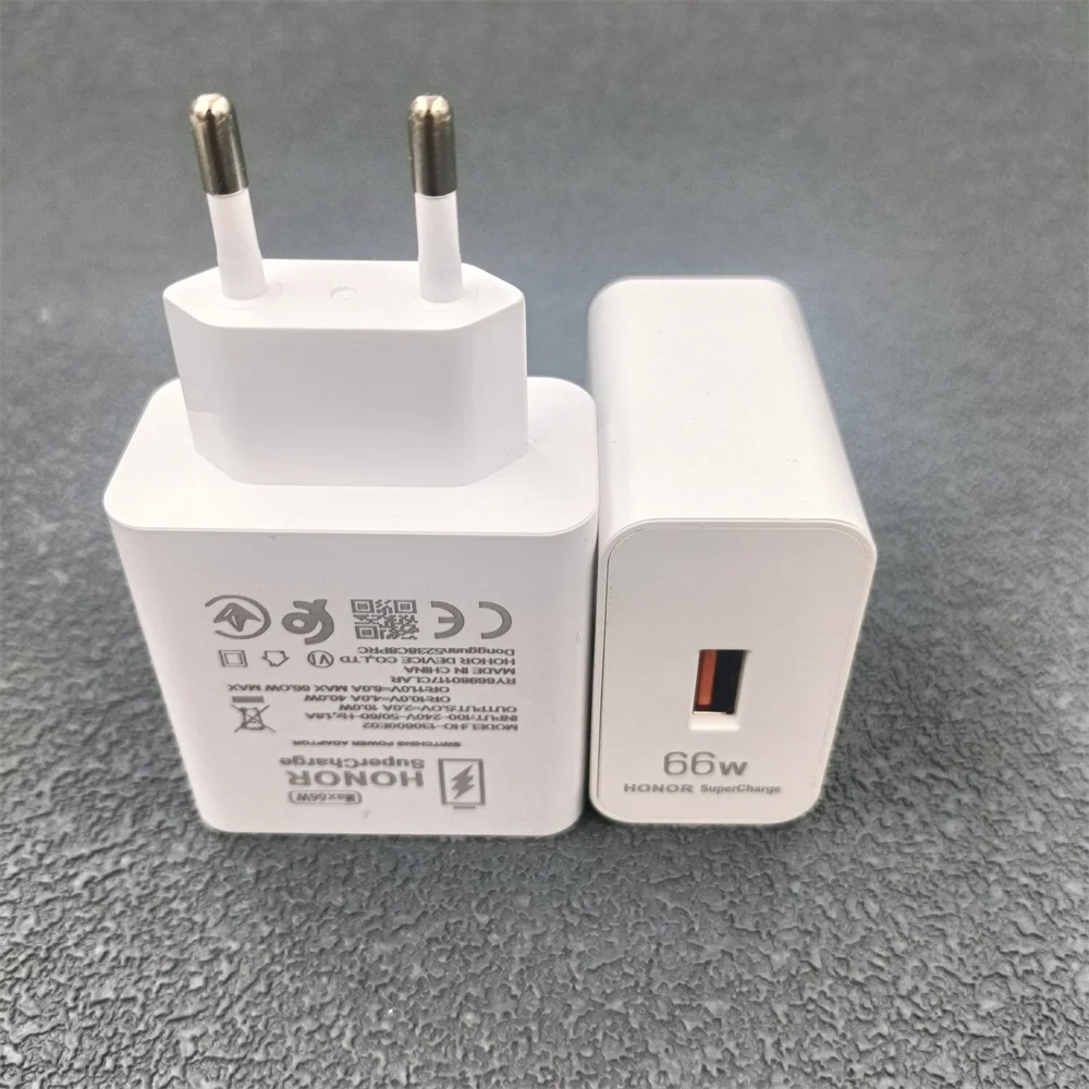 Original HONOR 66W EU US Charger Super Charge Fast Wall Adapter 6A USB Cable For Honor X9C 90 80 Pro Magic 7 Lite Vs3 V3 V2 Vs2 - náhled 3