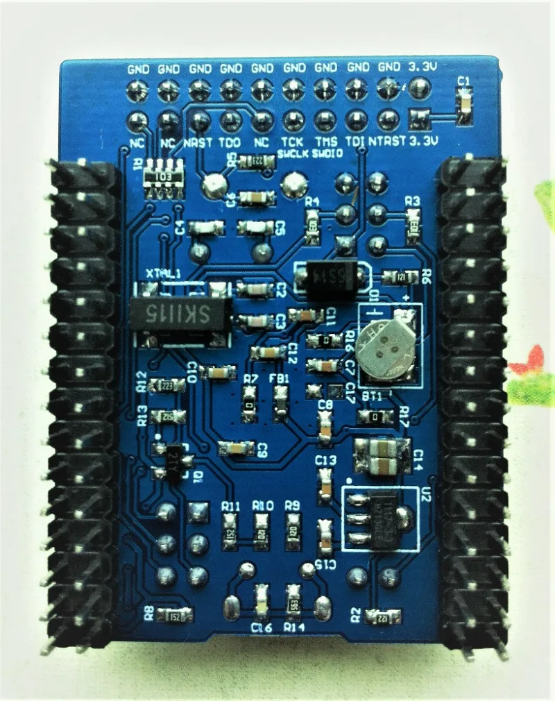 NEUE GD32F105RCT6 Core Board Minimum System Development Board Lernen Board GD32F105RC Mini
