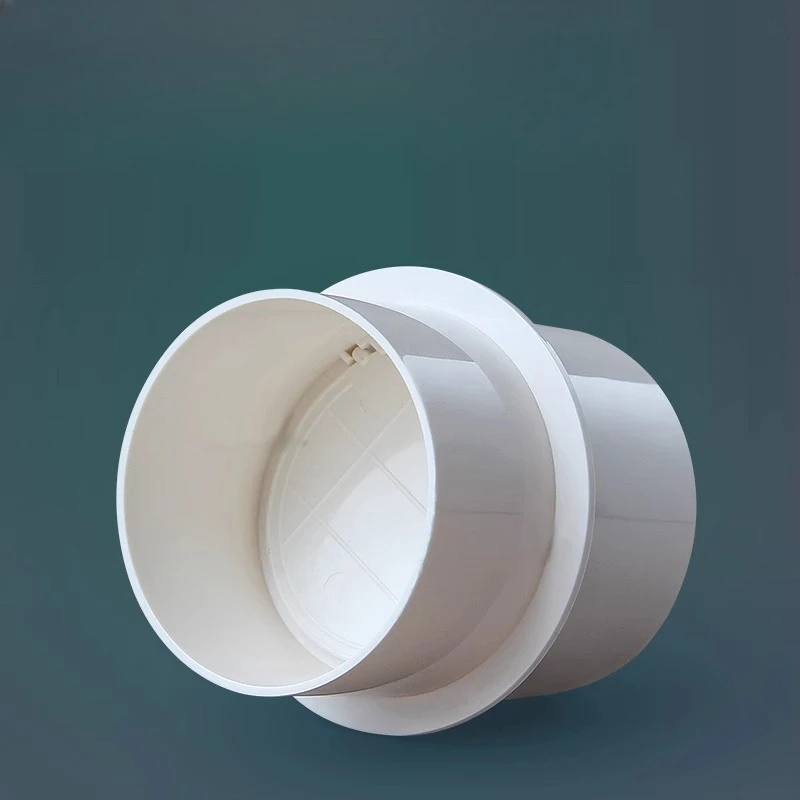 Draft Blocker Damper Ventilation Check Valve Draught Back Shutter for Inline Ducting Kitchen Home Ventilation Grill