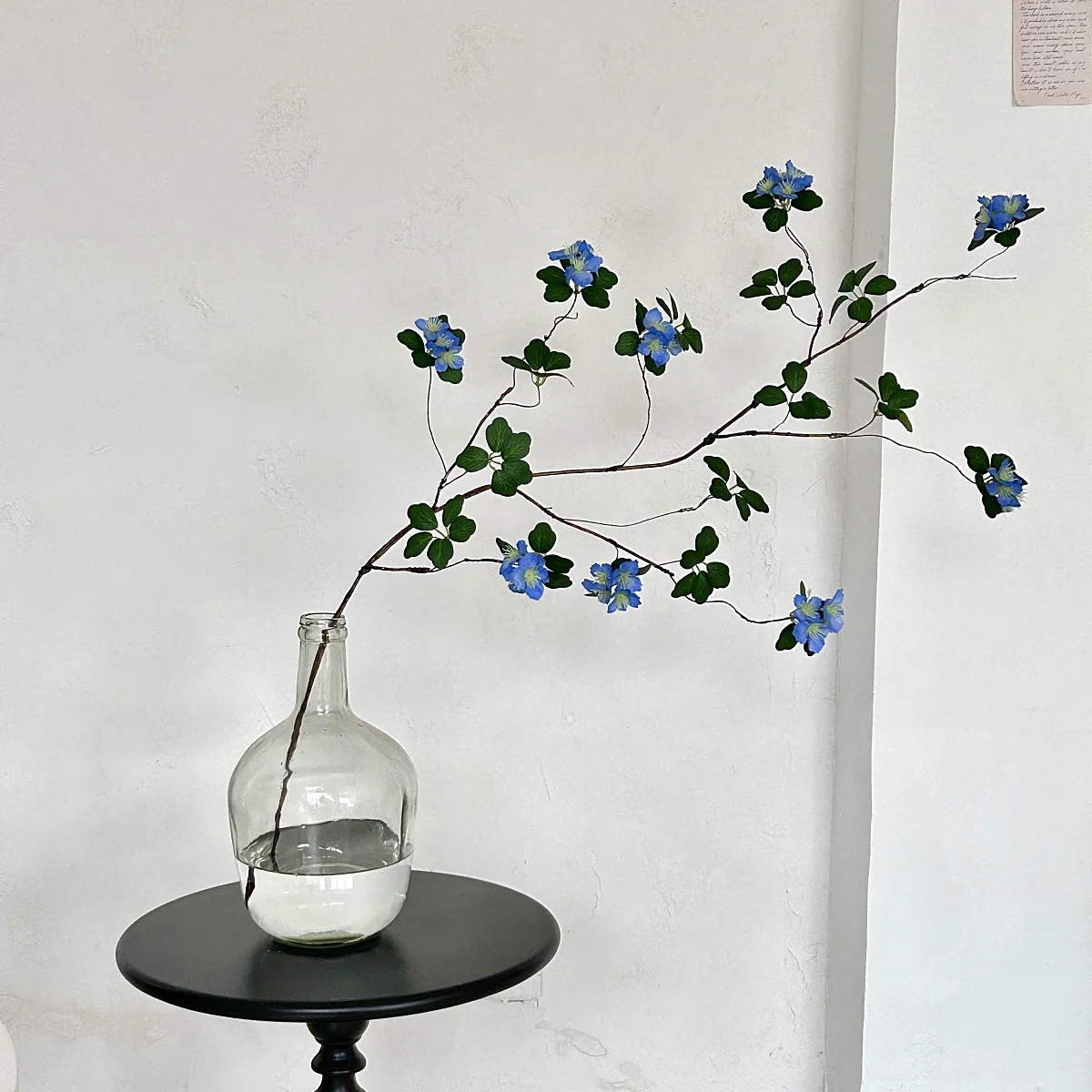 115cm Artificial Apricot Flowers Lotus Green Plants Vines Landscaping Living Room Table Flower Photography Props