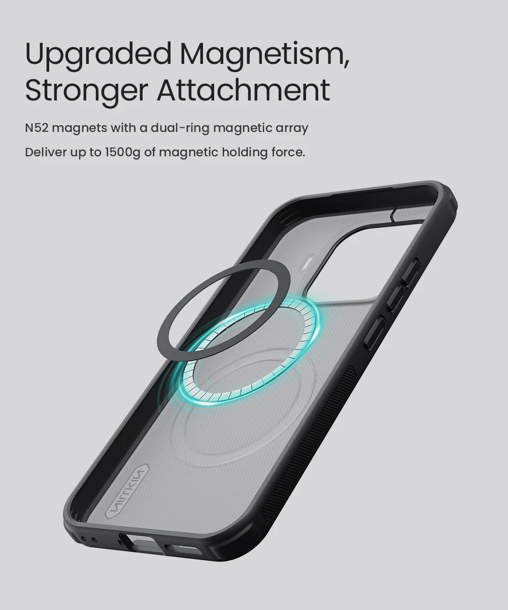 Nillkin For Xiaomi 17T Pro / 17T 5G Case Magnetic Frosted Shield Pro Ultra-Thin Hard PC Magsafe Soft Edge Back Cover Protection