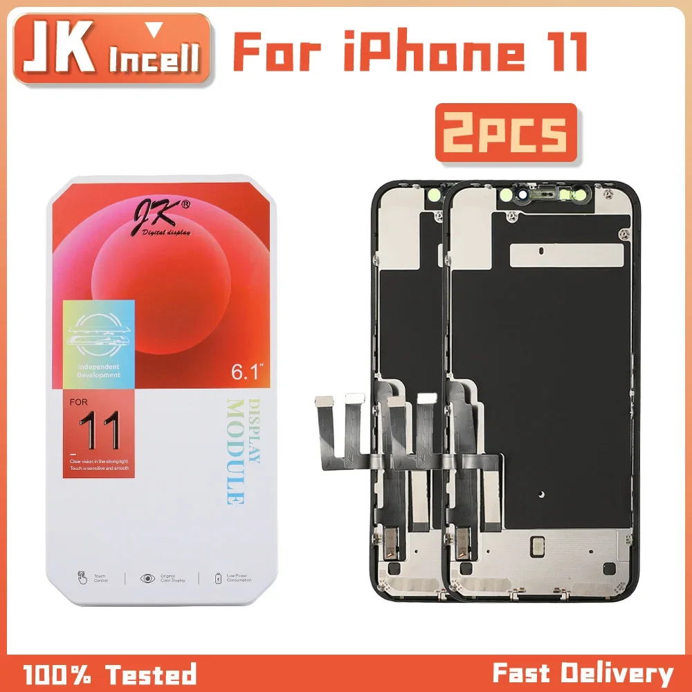 2 Stück JK Incell LCD für iPhone 17 X XR XS MAX 11 12 12 Pro MAX 13 14 LCD-Display für iPhone 13 14 Plus 15 Pro MAX 16 LCD-Bildschirm – Detail 14