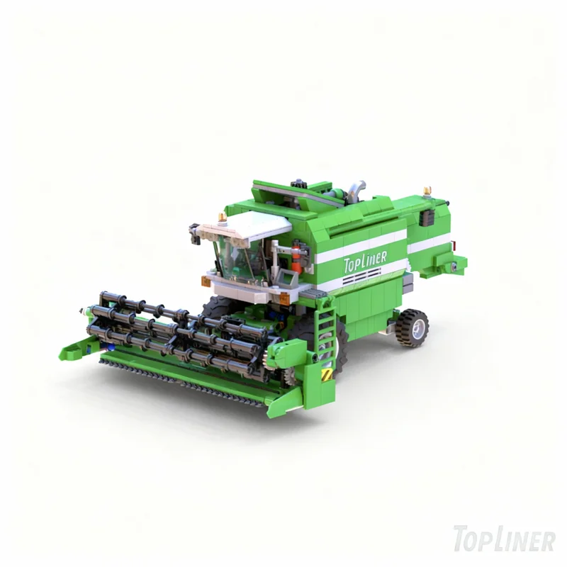 1548pcs MOC Deutz-Fahr Topliner 