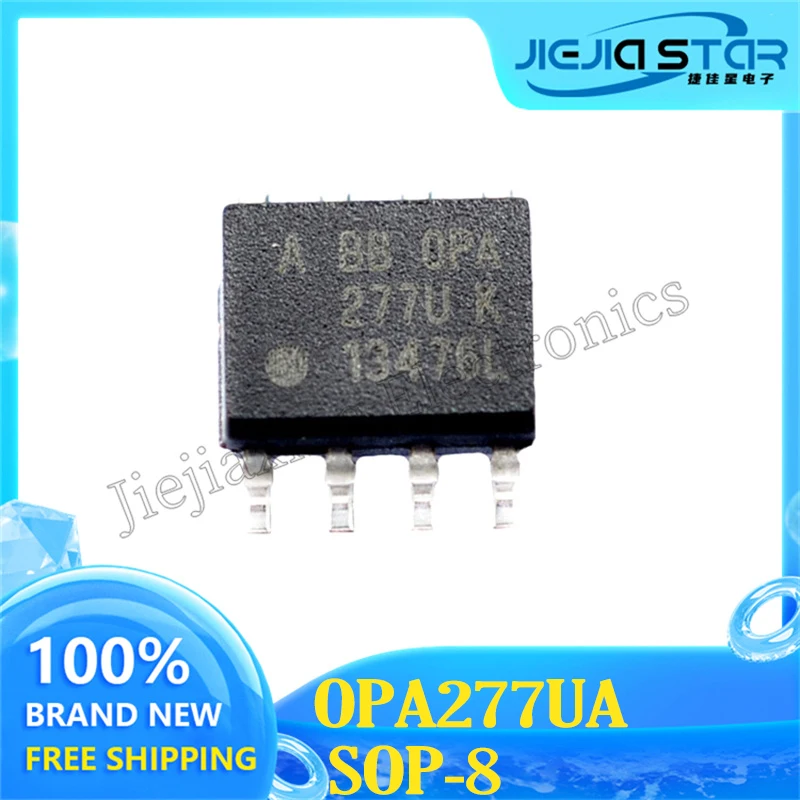 Free shipping for 2~10PCS OPA277UA OPA277U OPA277UK OPA277 Brand New High Precision Operational Amplifier Chip SOP8 Electronics