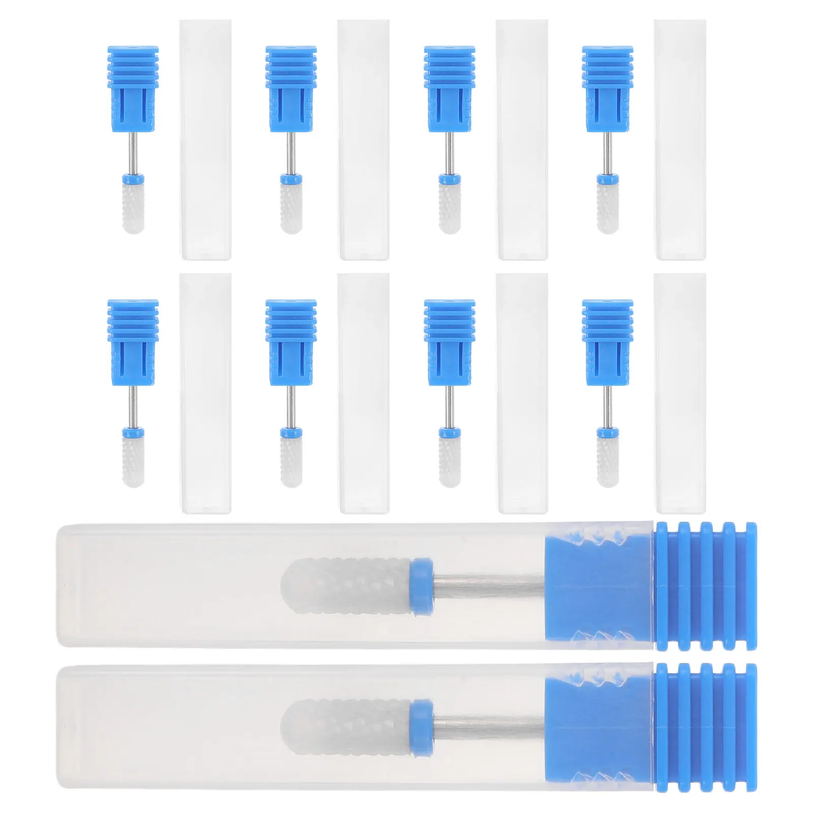 Electric Nail Drill Bits Set for Manicure & Pedicure – Stainless Steel, Professional Salon & Home Use