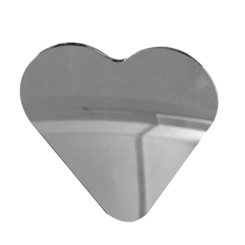 مرايا النقطة العمياء على شكل قلب للسيارات مرآة الرؤية الجانبية بدون إطار مرآة جانبية للسيارة ملحقات السيارة القابلة للتعديل لسيارات الدفع الرباعي #5