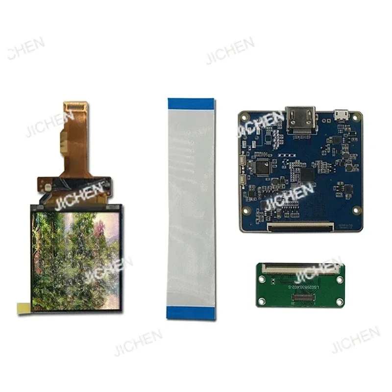 

High Quality 2.9 Inch LS029B3SX01 LS029B3SX02 1440x1440mm VR LCD Display VR Dual Screen Display 40pins MIPI 90Hz HDMI Driver Boa