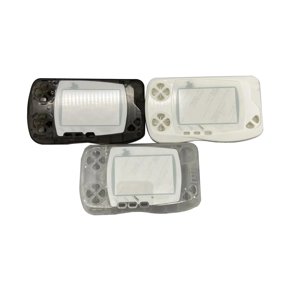 New Full house plastic shell For BANDA for Wonder Swan Color WSC Shell Case with Battery Cover Conductive buttons replace