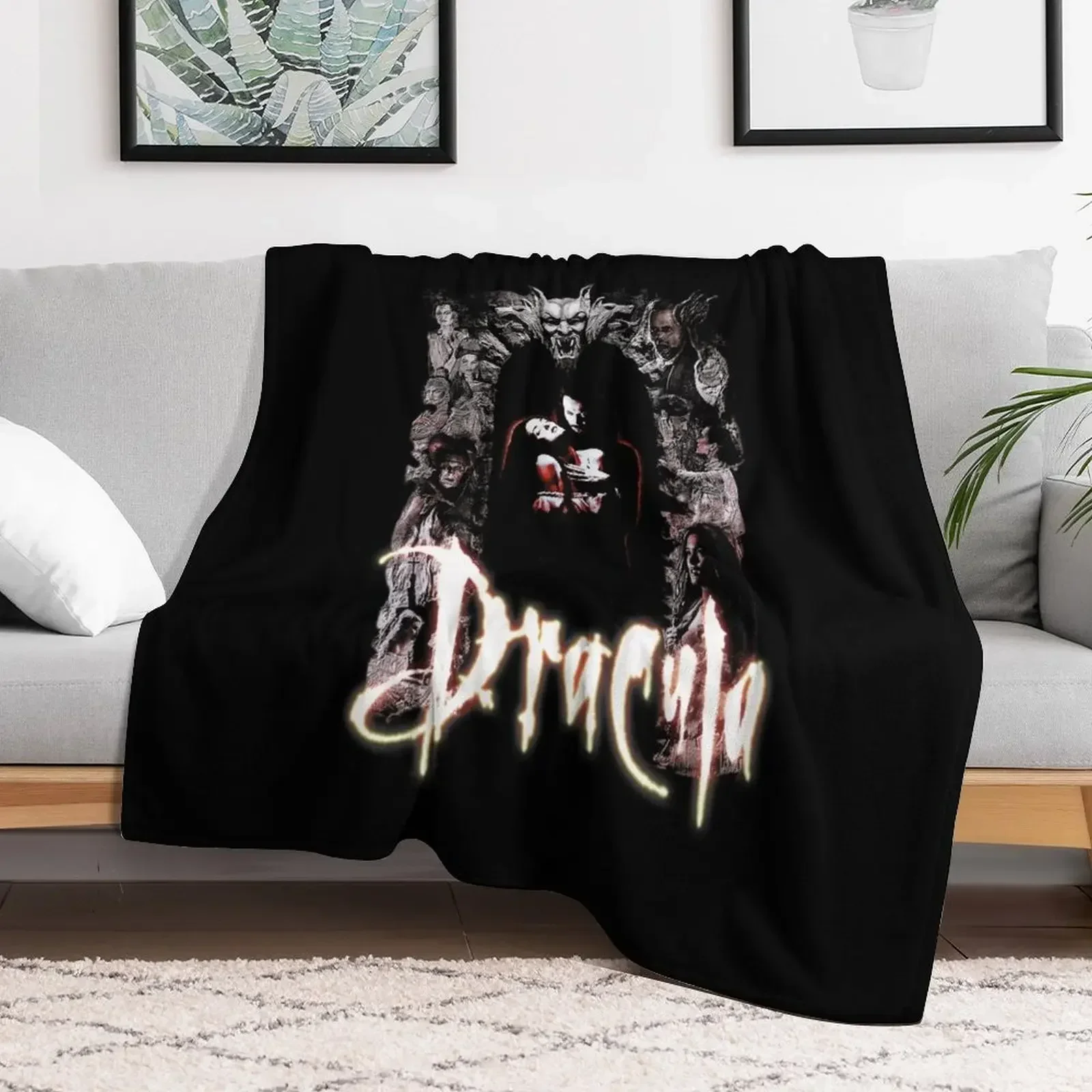 

Bram Stoker&x27;s Dracula Classic . Throw Blanket warm winter Soft Beds Blankets christmas decoration Bed covers Blankets