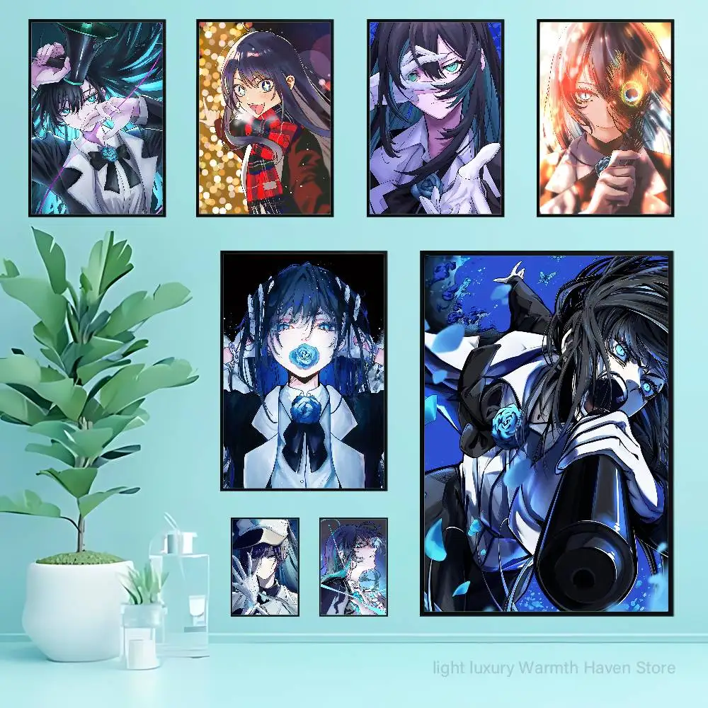 

A-Ado K-Kyogen Anime Wall Art Canvas Painting Poster For Living Room Home Decor Decoration Picture