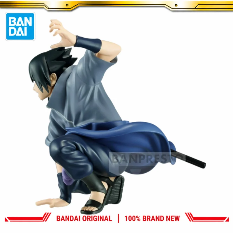

In Stock Bandai Original Banpresto Naruto Uchiha Sasuke Action Figure Model Doll Brand New Boxed Anime Characters Toys Model