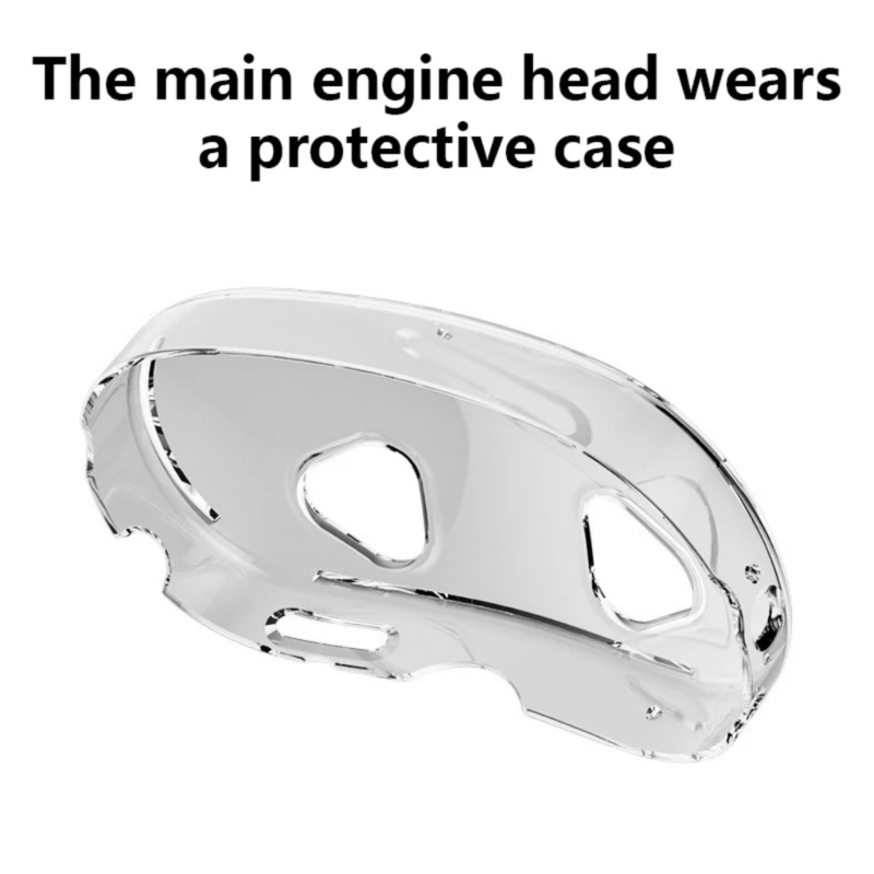 Upgraded Antifall Case Shockproof Silicone for Quest3S VR Headsets Cover Protective Sleeve Shell Caps Accessories