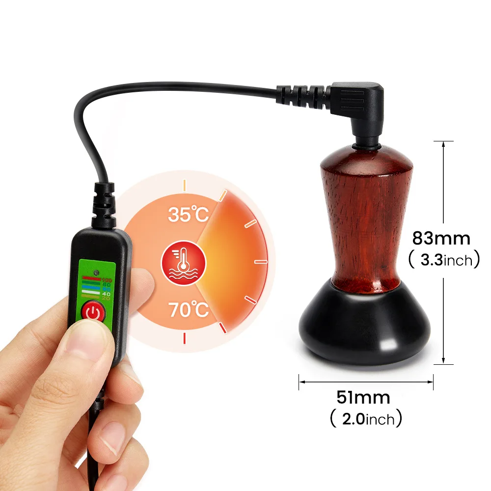 Strumento viso riscaldante Bian Stone, massaggiatore V-Lift con Gua Sha caldo, snellente e rilassamento riutilizzabili