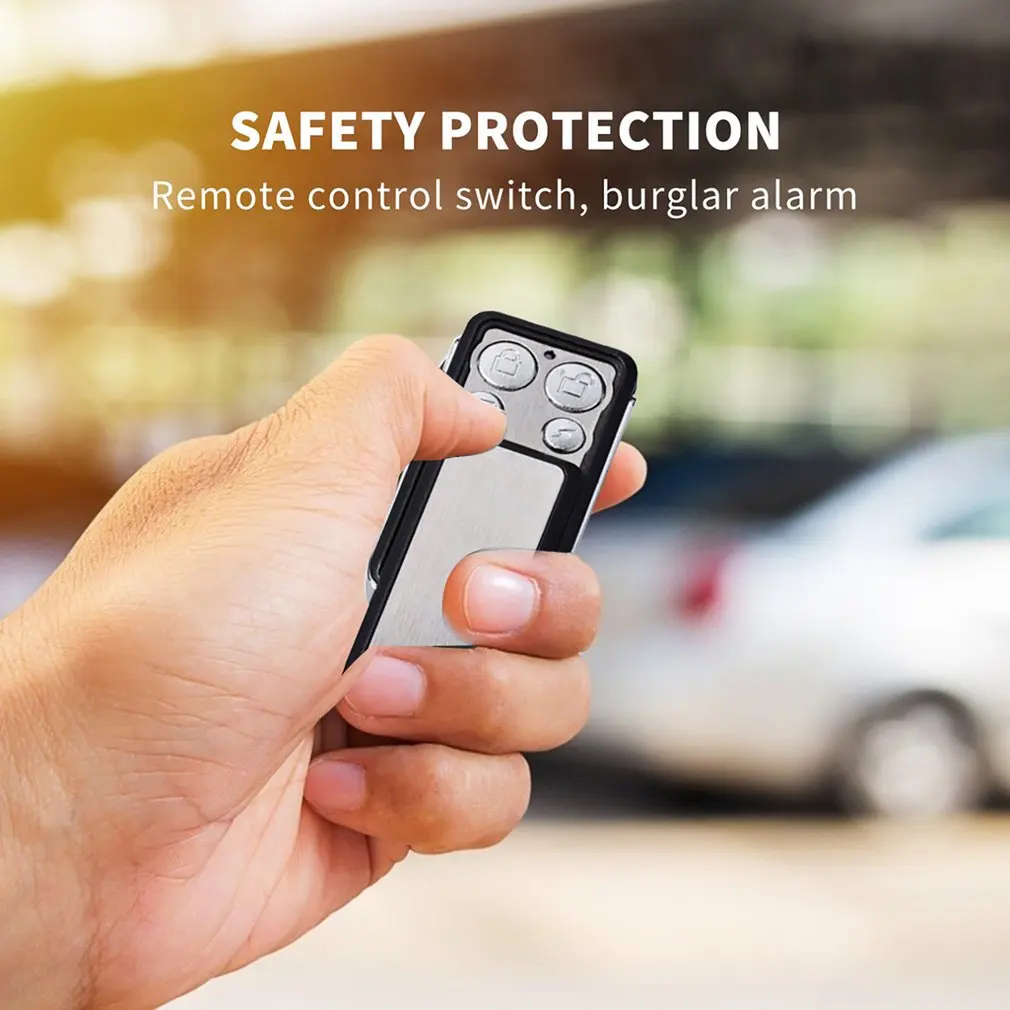 433MHz Car Garage Door Remote Control Rolling Code Sunroof Clone Copy Controllers for Avidsen 114253 for Avidsen Extel Thomson