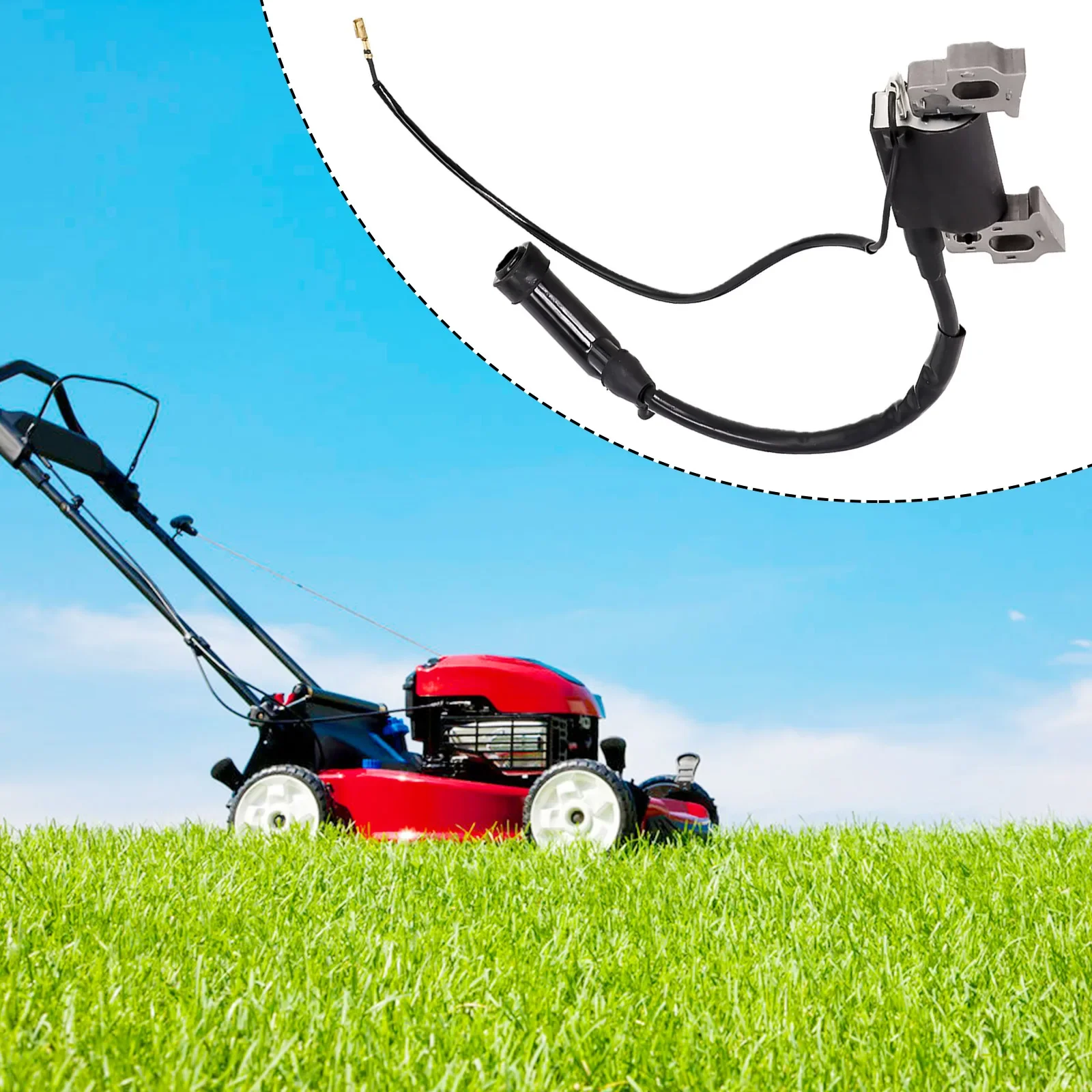 For Ignition Coil for Honda For GX110 For GX120 GX140 For GX200 Compatible with EM2500 EM2200 EM1800 EM1600 Engine Parts