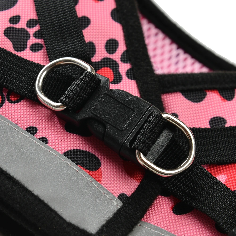 Dog Harness For Small Medium Dogs Cat Reflective Pet Chest Strap Outdoor Walking Puppy Vest Harness Chihuahua Yorkshire Supplies