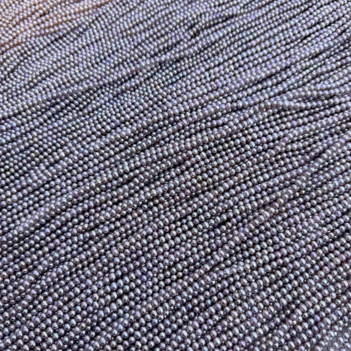 

Natural Freshwater Purple 3.5-4mm Real Near-round Beads for DIY Necklace Earrings Bracelet Jewelry Making Accessories Wholesale