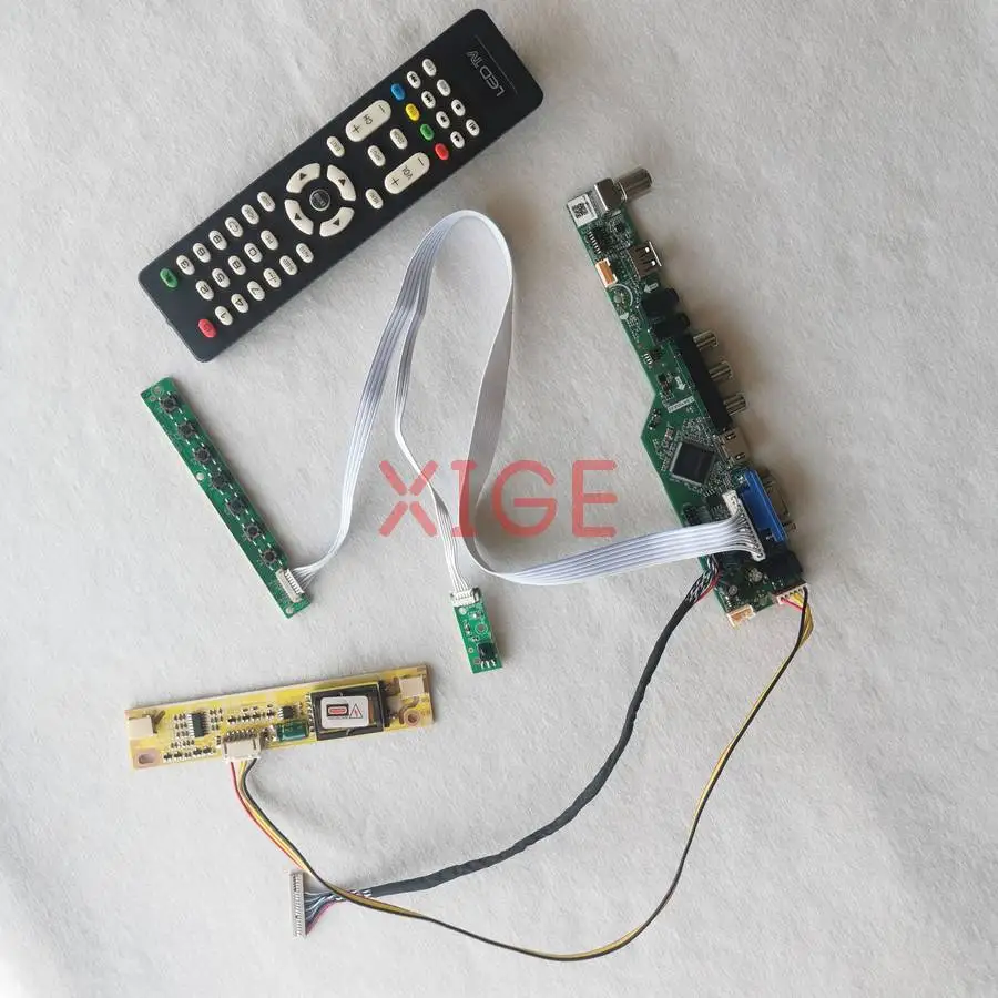 

Плата контроллера для CLAA150XG09 CLAA150XP01F CLAA150XP01Q CLAA150XP01 HDMI+VGA+AV+USB 1024x768 LVDS 20-контактный 1024*768 2-CCFL комплект