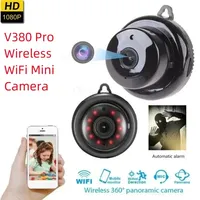 Wireless WiFi 1080P Mini Camera CCTV Surveillance IR Night Vision Motion Detect P2P Baby Monitor IP Home Security Cam V380 Pro