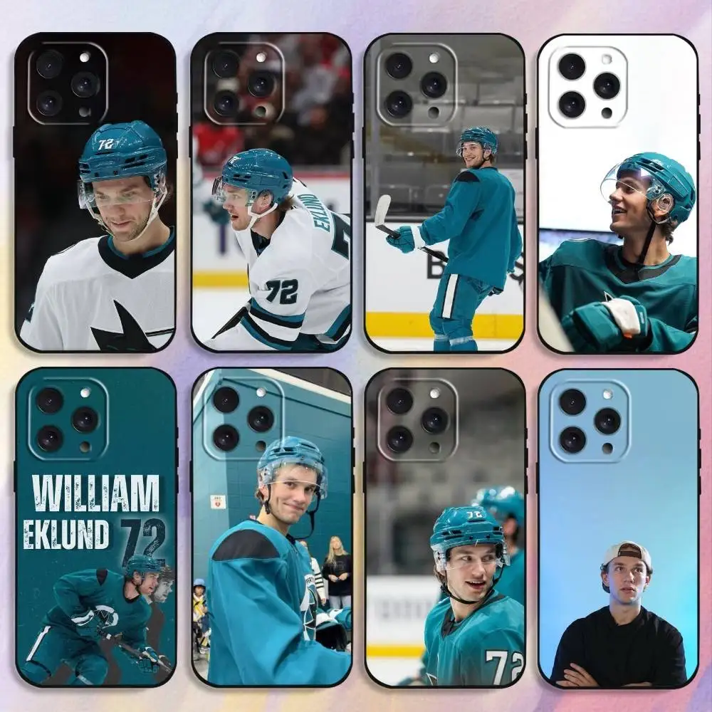 

W-William E-Eklund Phone Case For iPhone 16,15,14,13,12,17,Pro Max,Plus Silicone Black Case
