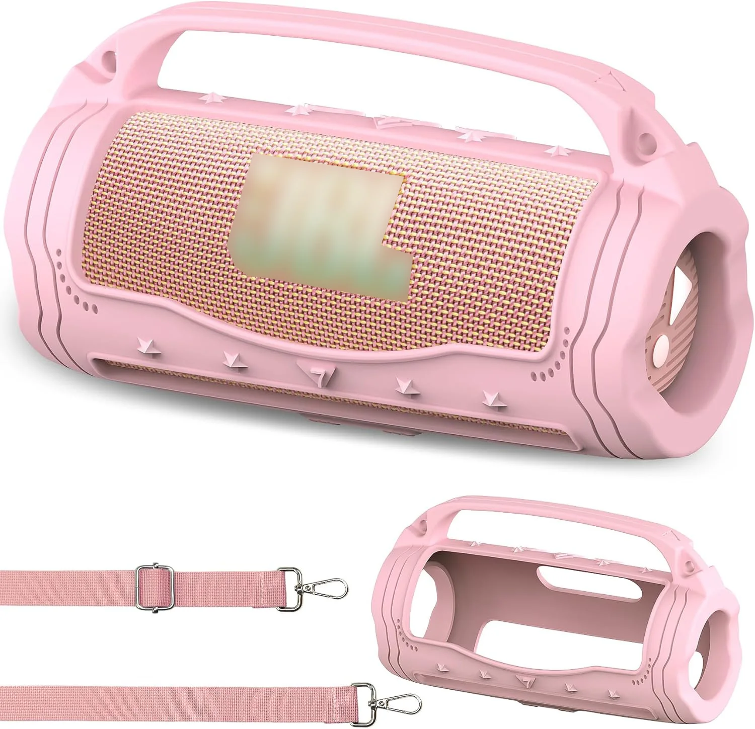 Ticosan Silicone Cover Case Accessories and  Should Strap for JBL Flip 7 Portable Bluetooth Speaker