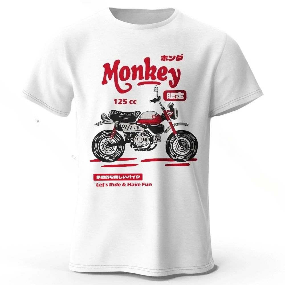 2026 Vintage Motorcycle Sketch T-Shirt Cotton Hand Drawn Bike Graphic Tee for Men and Women Retro Biker Style