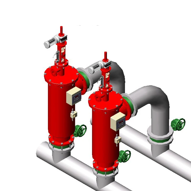 2025年式自動逆洗屋外浄水器、農場用自動洗浄灌漑システム
