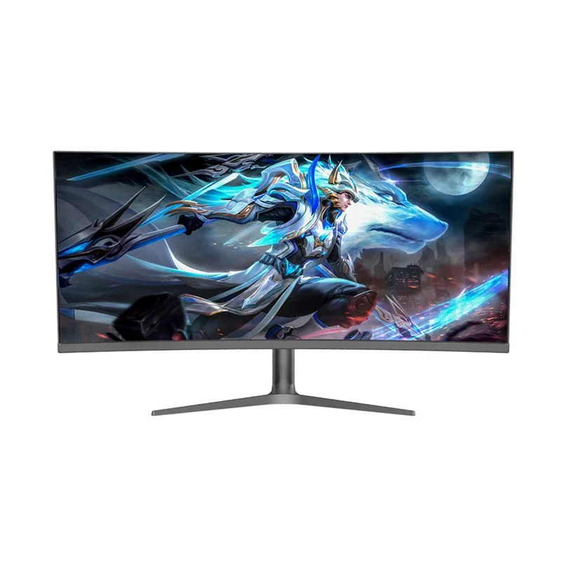 Factory Wholesale 37.5 Inch Monitores Gaming 4K Ips Panel Curvo 144Hz Gaming Pc Desktop Computer With Monitor