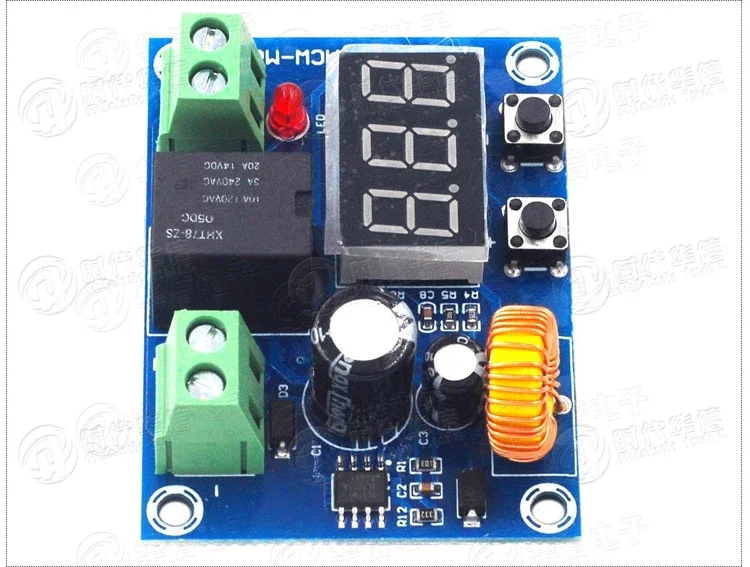 10pcs/lot XH-M609 XH-M611 Lithium Battery Over Discharge Module Under Low Voltage Disconnection Output 6-60V DC Voltage