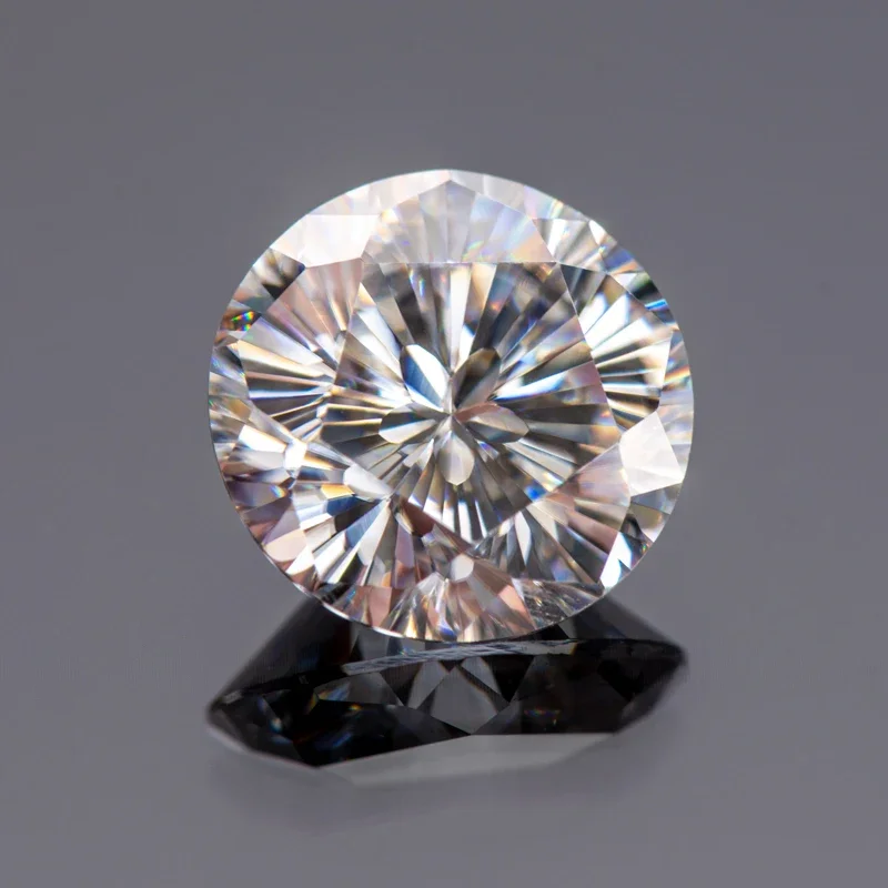 Moissanite Sakura Corte com Certificado GRA, D Cor, Pedras Preciosas, Jóias DIY Fazendo Materiais, Atacado, VVS1