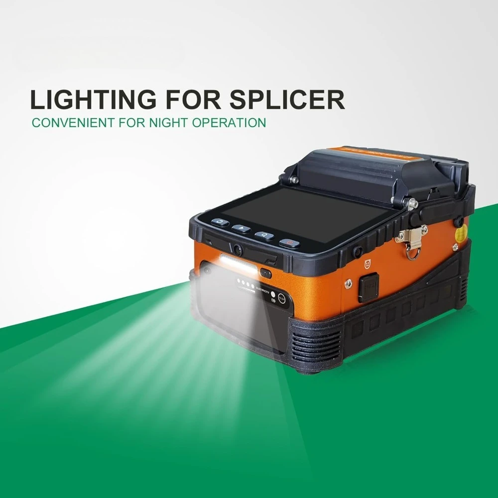 Spawarka światłowodowa Tools & Home Improvement Fusion Splicer AI-6A z funkcją spawania w 8 sekund i nagrzewania w 18 sekund