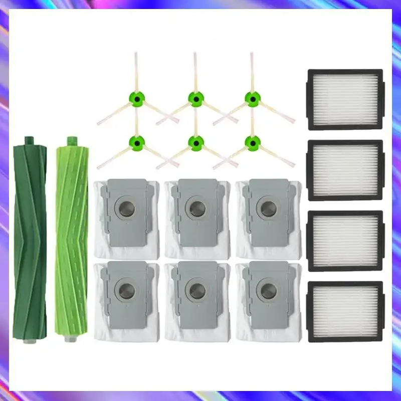 

Для Irobot Roomba I7 I7 I6 I8 I3 Plus E5 E7 E & I Series Основная боковая щетка Hepa-фильтры Запчасти для пылесоса
