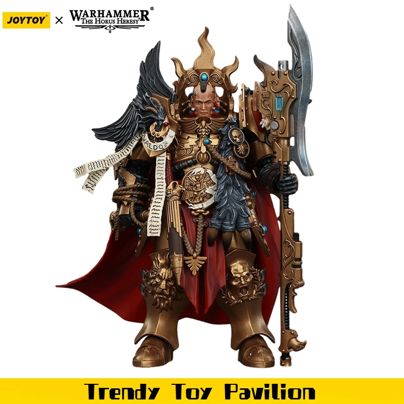 

【JOYTOY】Warhammer 40K Legio Custodes Constantin Valdor Captain-General of The Legio Custodes 1/18 Action Figure Toy Collection