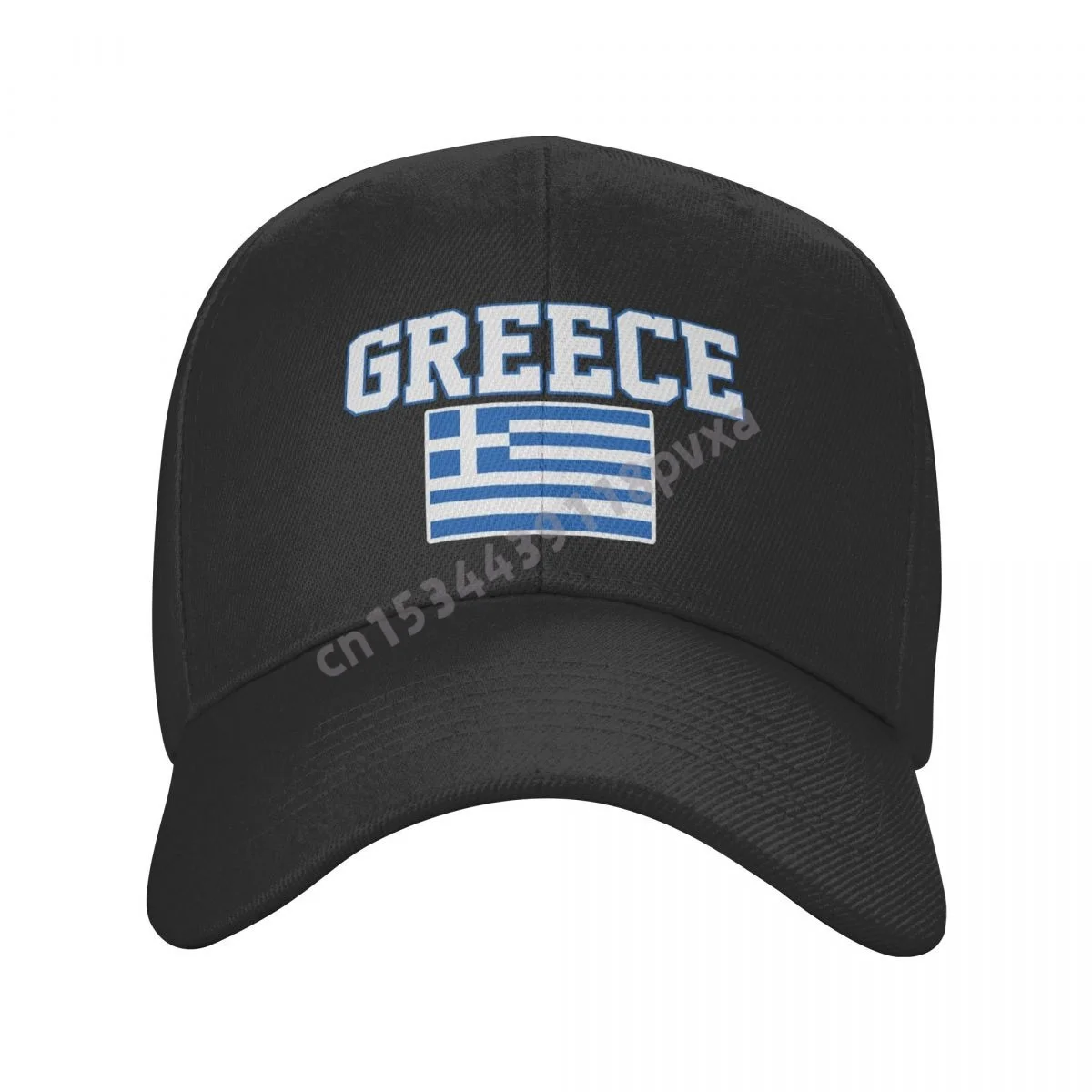 Baseball Cap Greece Flag Greek Fans Country Map Wild Sun Shade Peaked Adjustable Outdoor Caps for Men Women